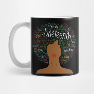 Juneteenth Afro Mug